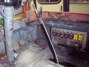 The stripped-put cab area &copy; J.Wilkins