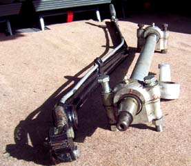 Refurbed handbrake parts © J.Wilkins