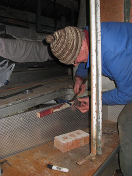 AEC Swift entrance step © J.Wilkins