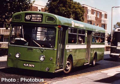 London Country MBS287, Gravesend